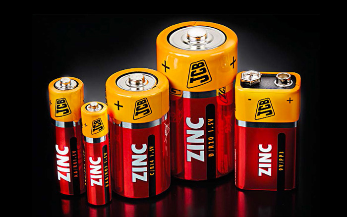 JCB Zinc Batteries