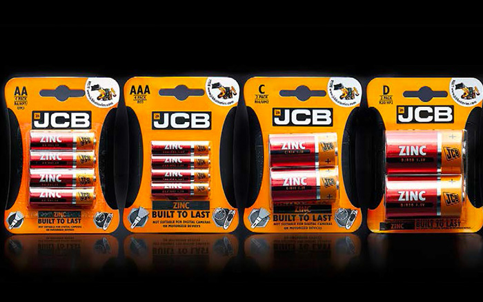 JCB Zinc Batteries