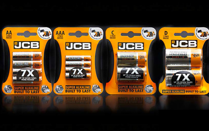 JCB Super Alkaline Batteries
