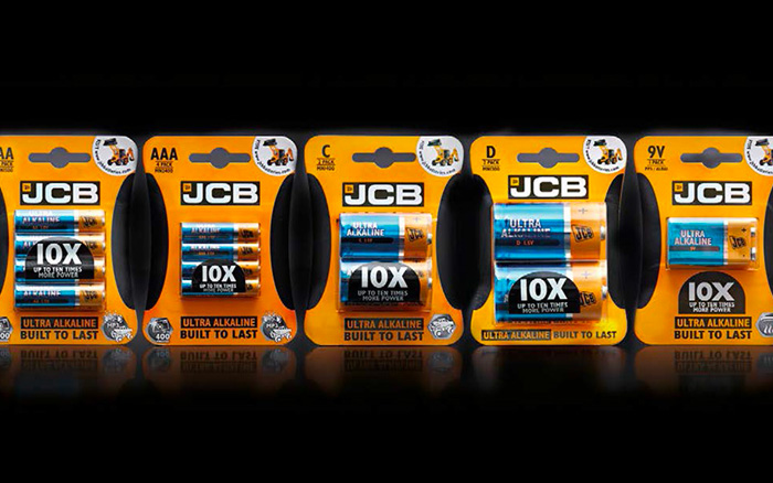 JCB Ultra Alkaline Batteries