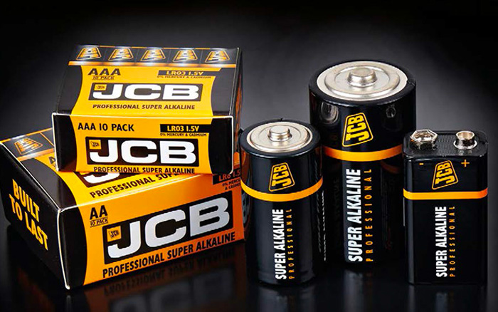 JCB Professional Super Alkaline Batteries