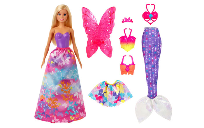 Barbie Dreamtopia Dress-Up Doll Gift Set