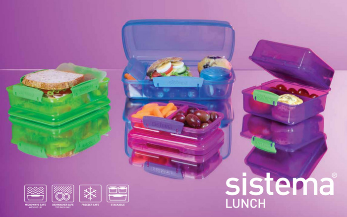 Sistema Lunch - food safe storage containers