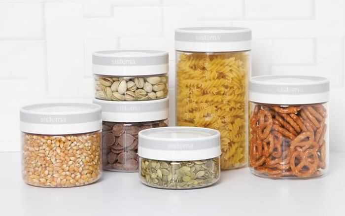 Sistema Tritan Ultra clear food storage containers