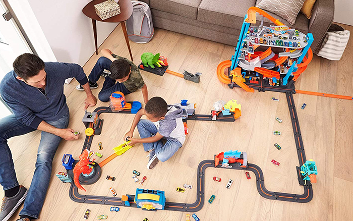 Hot Wheels T-Rex Rampage Playset