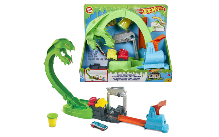 Hot Wheels City Toxic Snake Strike